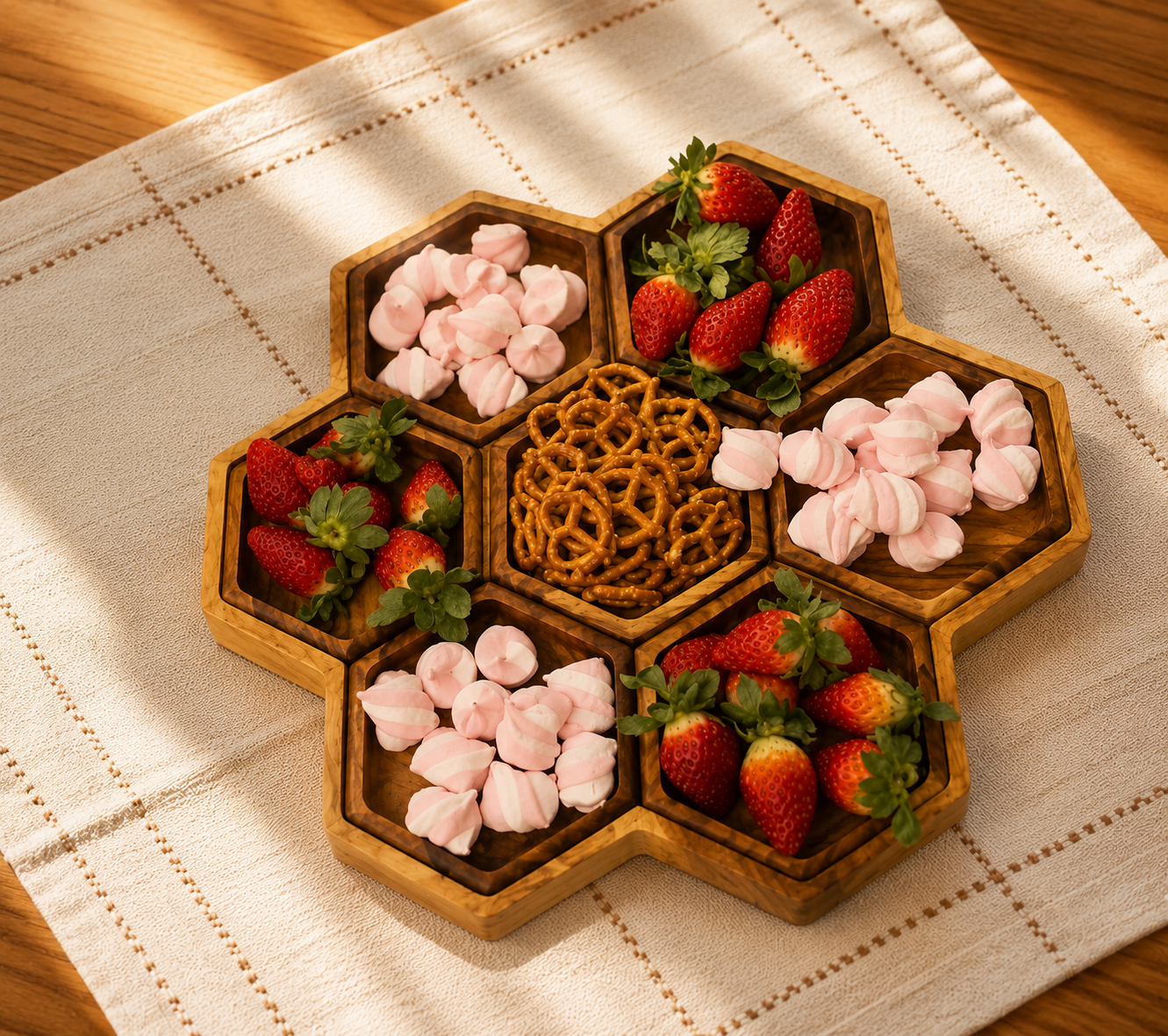 The Honeycomb Platter