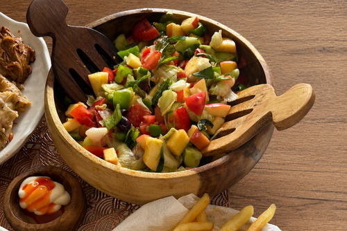 Curved Salad Bowl