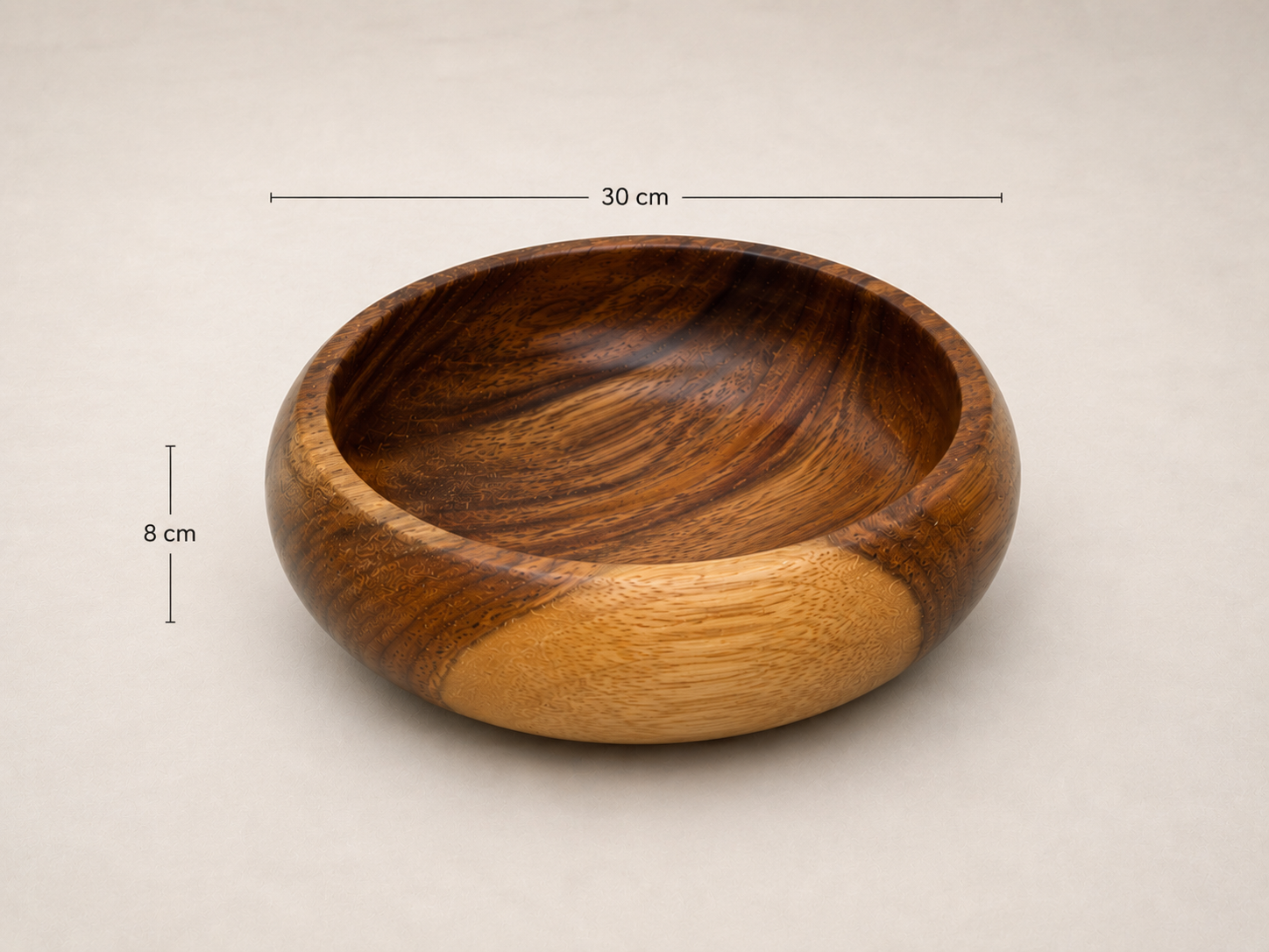 Curved Salad Bowl