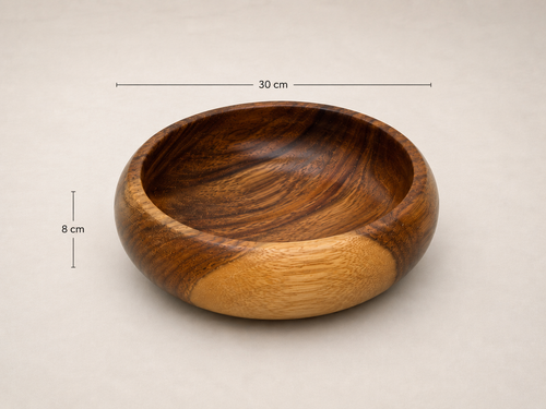 Curved Salad Bowl
