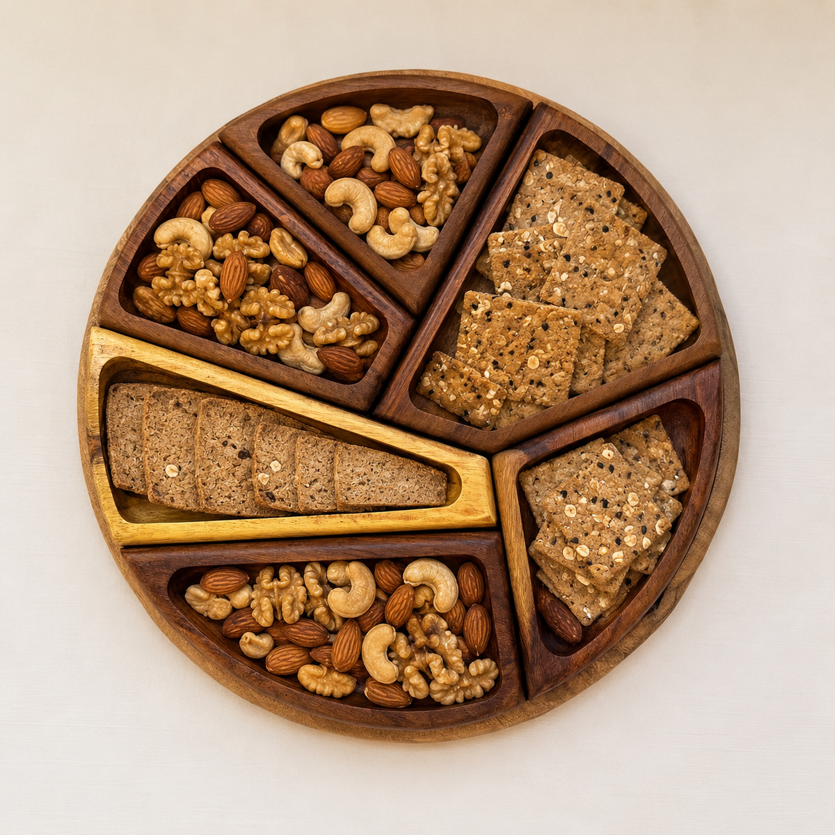 The Hexa-Nut Platter